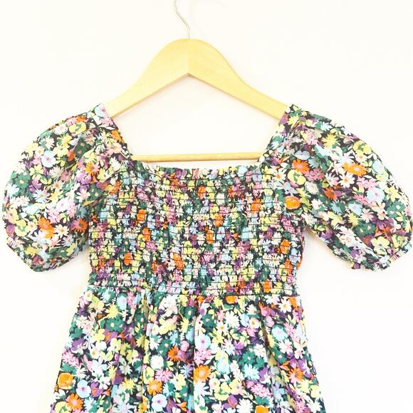Gap Smocked Top Floral Dress sz S Girls Summer Dress - Picture 4 of 6